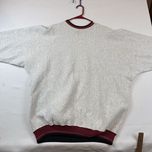 Vintage San Francisco 49ers Sweatshirt 90's  2XL Huge Spell Out Rare Legends Tag - Picture 7 of 10